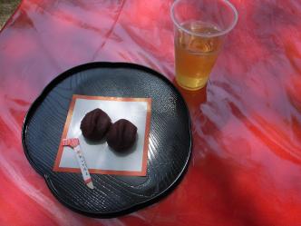 加賀棒茶と土用餅