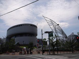 大阪市立科学館と国立国際美術館
