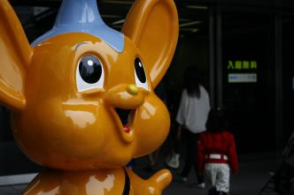 警察博物館　パーポ君