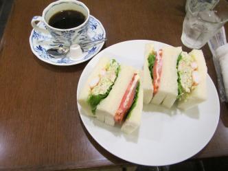 タラバとサーモンサンドセット|さえら